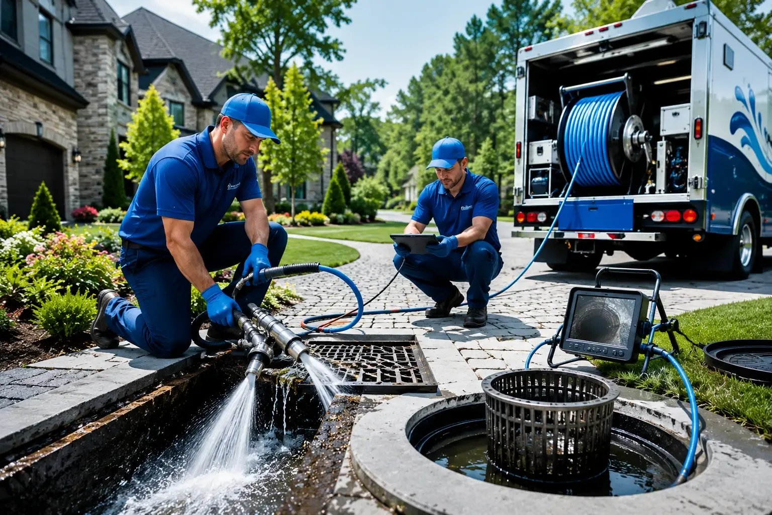 Local outdoor drain cleaning professionals in Girard, PA