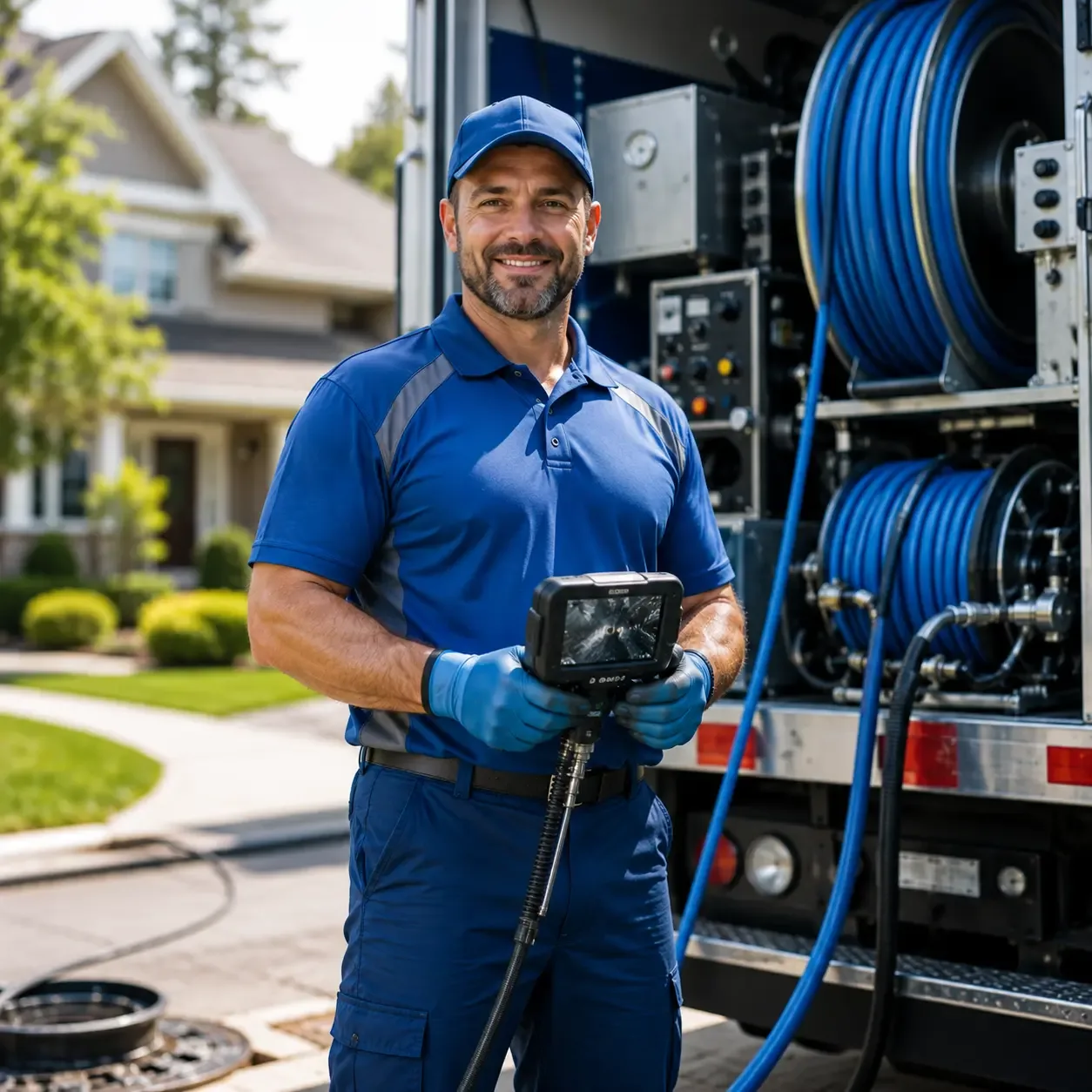 Local outdoor drain cleaning specialists in Girard, PA